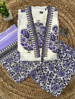 Load image into Gallery viewer, Mughal Buta Print Kurta Set
