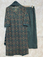 Load image into Gallery viewer, Green Kalamkari Kurta Set
