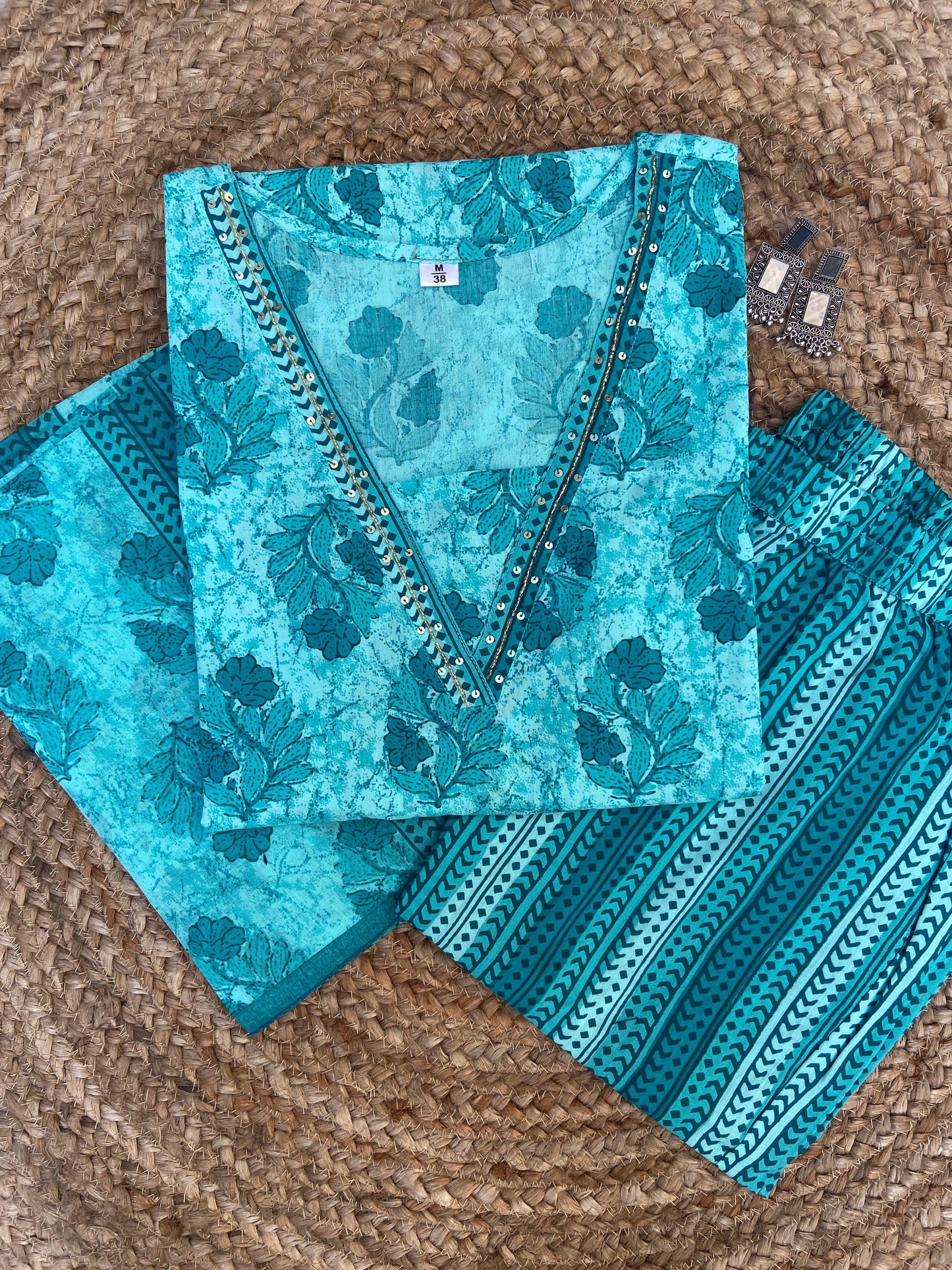 Amara Floral Boota Kurta Set - Ramya