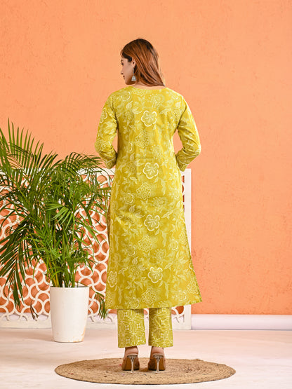 Gul Pure Cotton Stitched Kurta Set - Ramya
