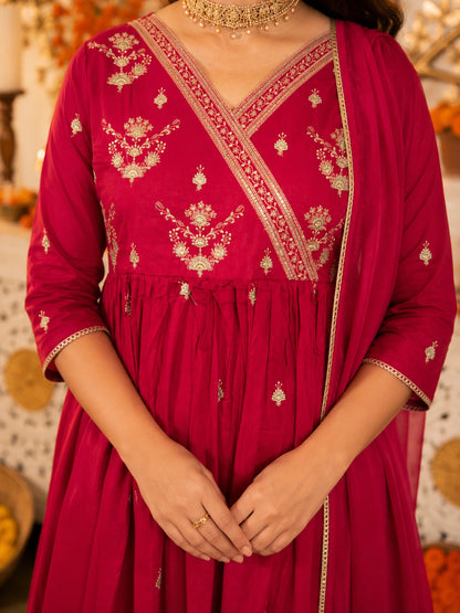 embroidered kurta set